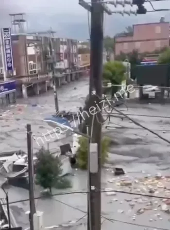 桦加沙台风登陆台湾